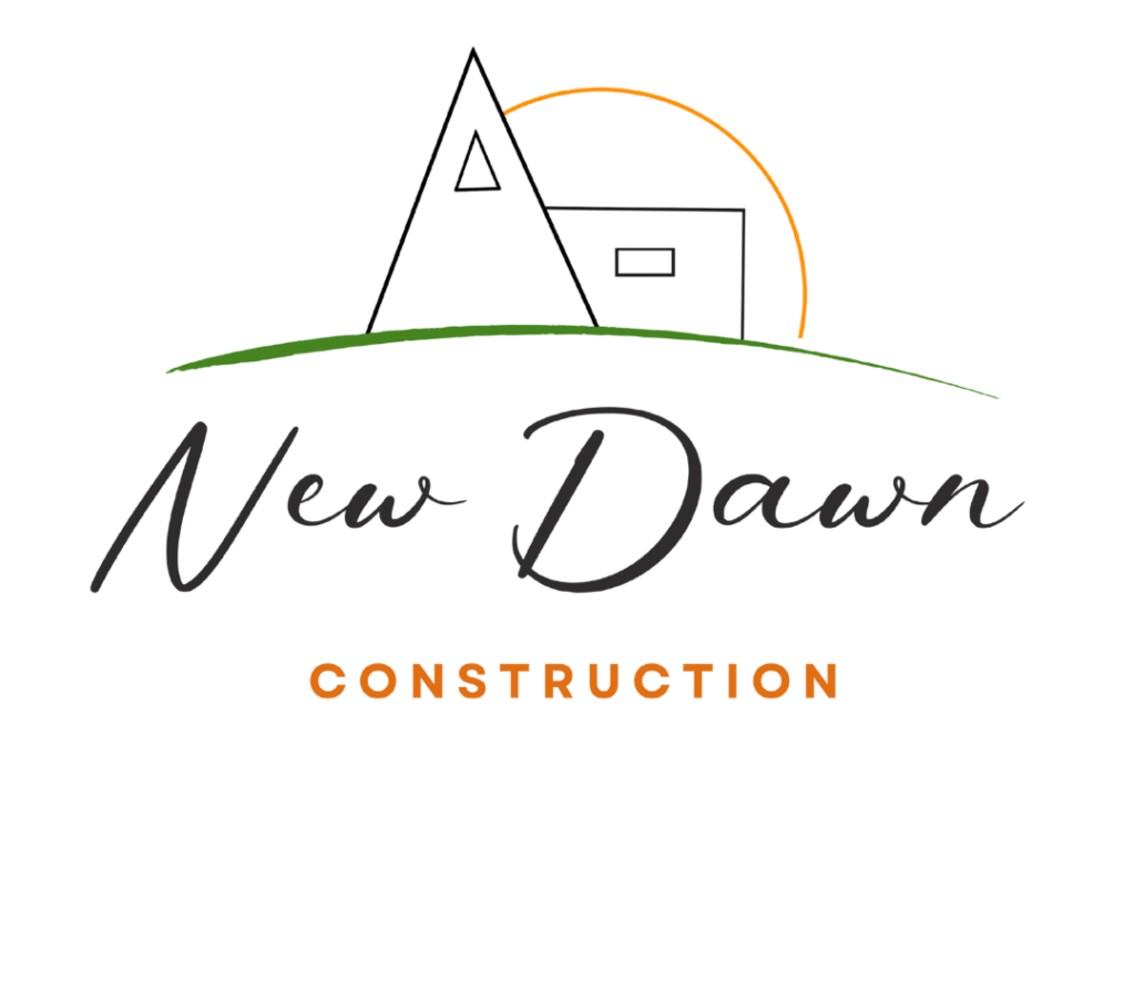 new dawn construction logo transparent